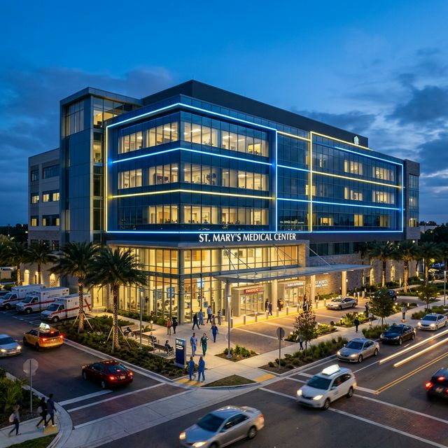 Modern Surgical Complex Exterior