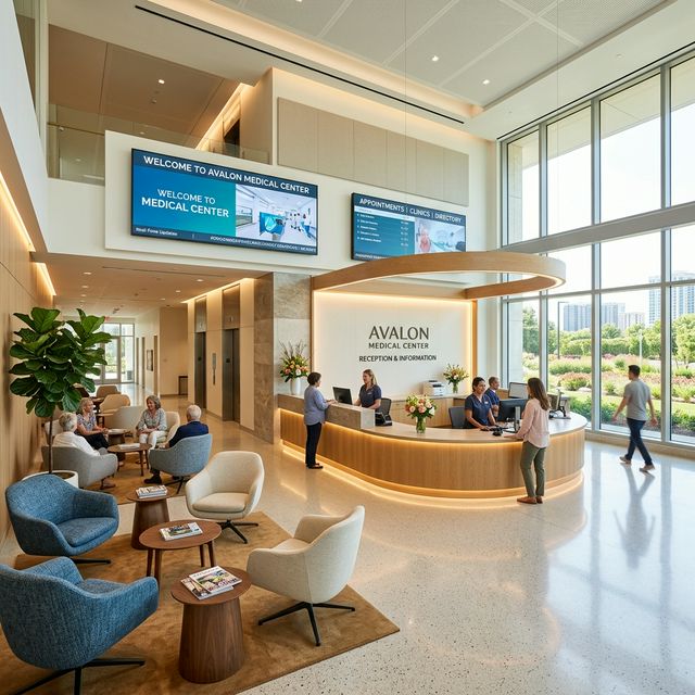 Welcoming Reception Lobby